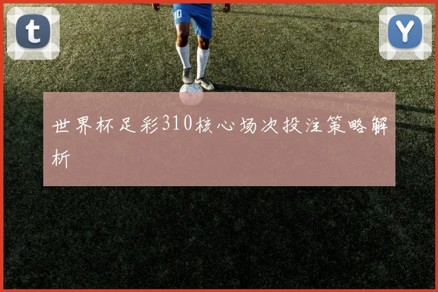 世界杯足彩310核心场次投注策略解析